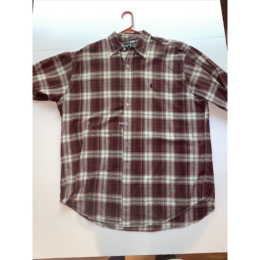 Polo Ralph Lauren Blake Men's XL Short Sleeve Button Down Great Condition